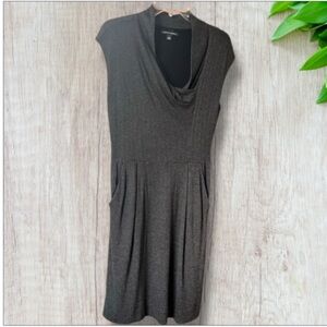 Banana Republic Charcoal Gray Dress